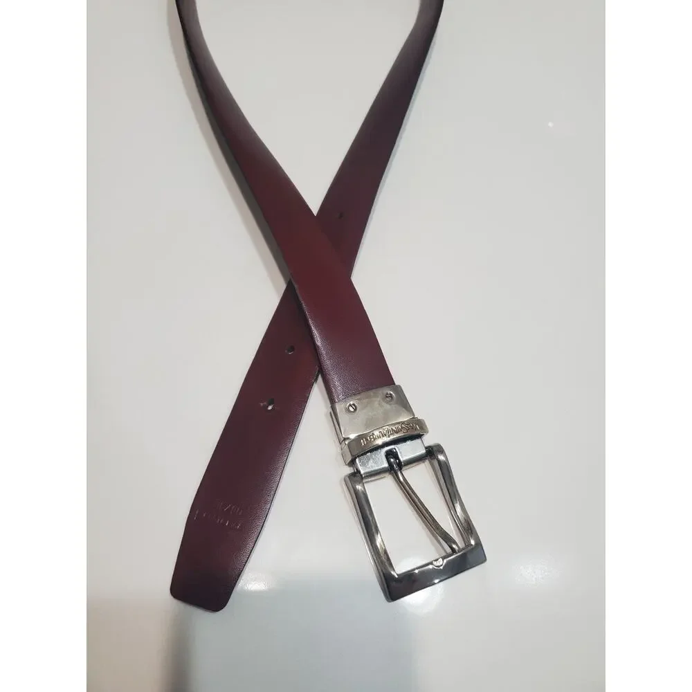 Vintage Yves Saint Laurent Reversible Leather Belt size 36